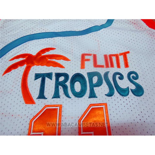 Camiseta Pelicula Flint Tropscs Ed Monix NO 11 Blanco